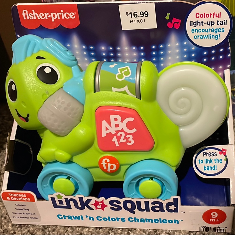 Fisher-Price Green and Blue Learning Toy
